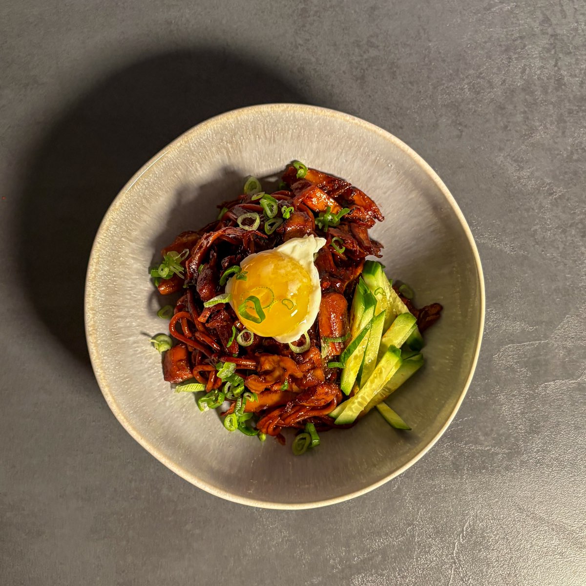 Korean Black Pasta
