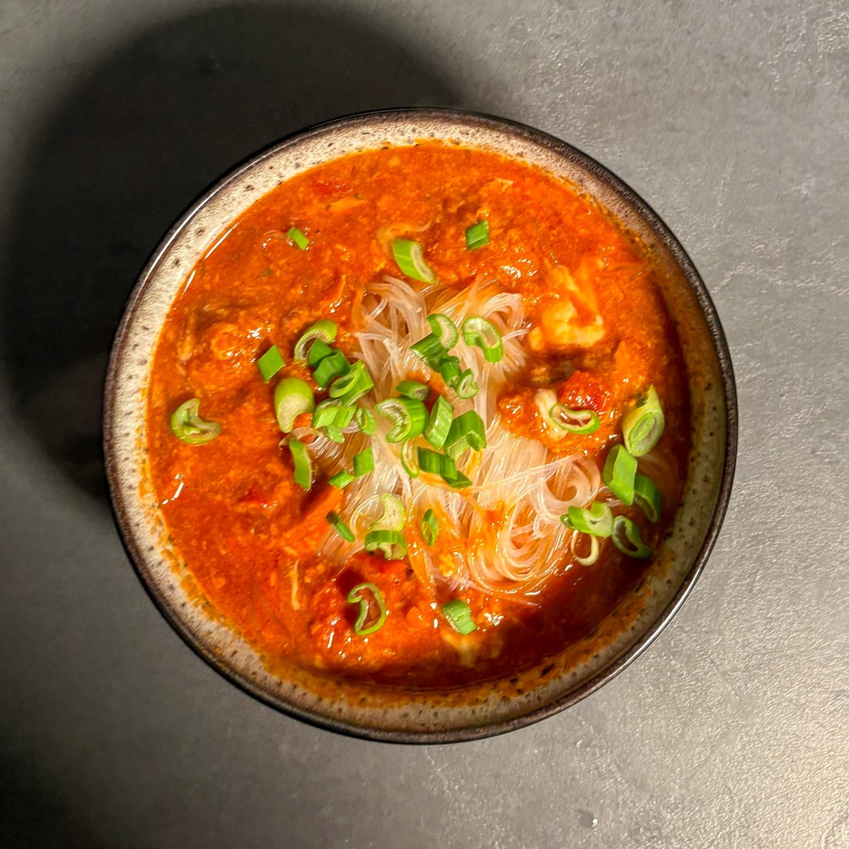 Spicy Egg Flower Soup